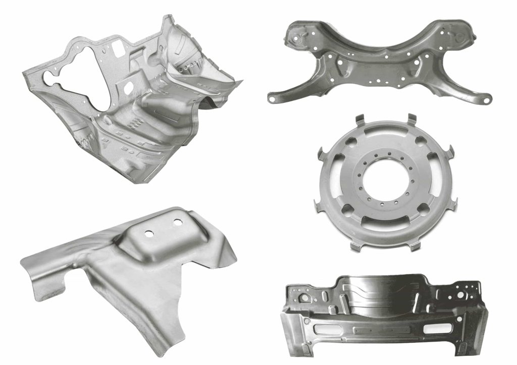 Automotive 2 Automobile aluminum alloy sheet metal parts