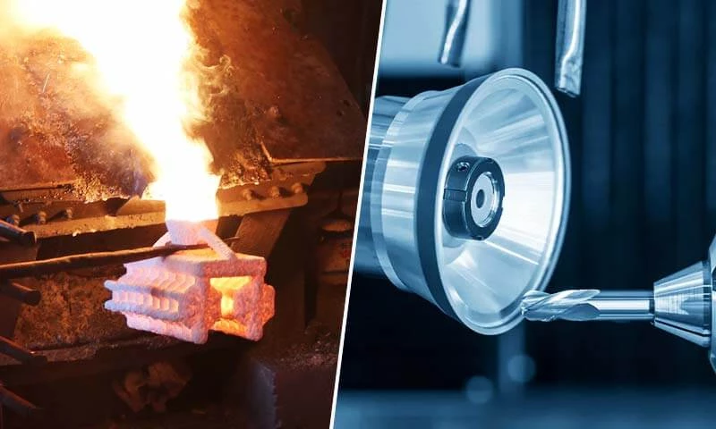 How to determine whether a project is suitable for casting or machining? 4 machining vs casting