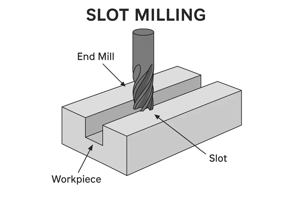 What is slot milling? 1 solt milling