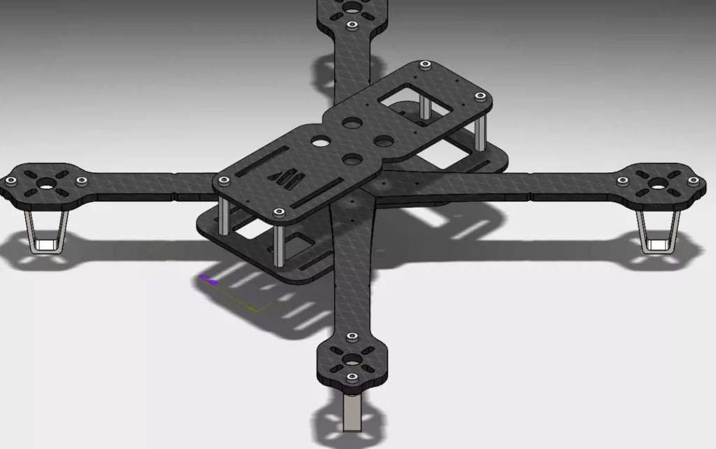 Rapid Prototyping for Drone Componets