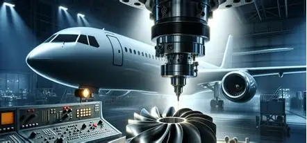 Why Aerospace CNC Machining is About Risk, Not Just Metal Cutting 1 Airplane components being manufactured with high-precision CNC machining for aerospace applications.