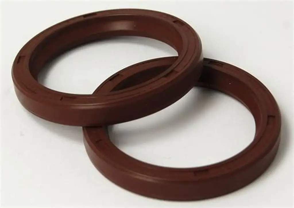 CNC Machining Rubber vs. Injection Molding Rubber: Which is Right for Your Project? 2 FKM (Viton™) rubber O-ring manufactured via precision CNC machining, used for high-temperature and chemical-resistant sealing applications.