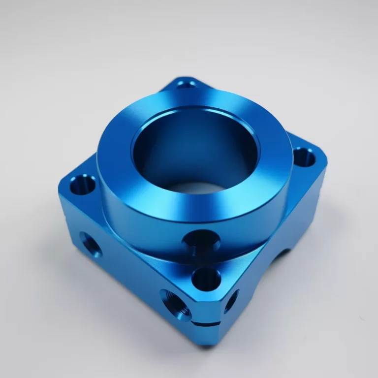 Aluminum CNC Milling 31 blue-anodizing part 3